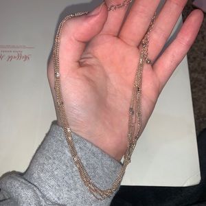 Rose Gold Layered Choker